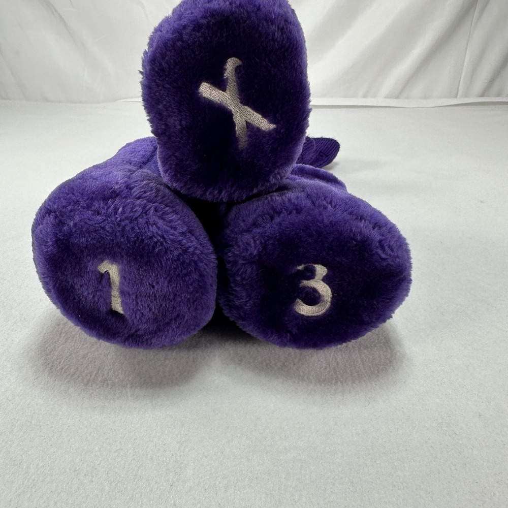 Sun Rich Sports Golf Wood Headcovers Set Of 3 Purple 1 3 X Plush Knit Acrylic